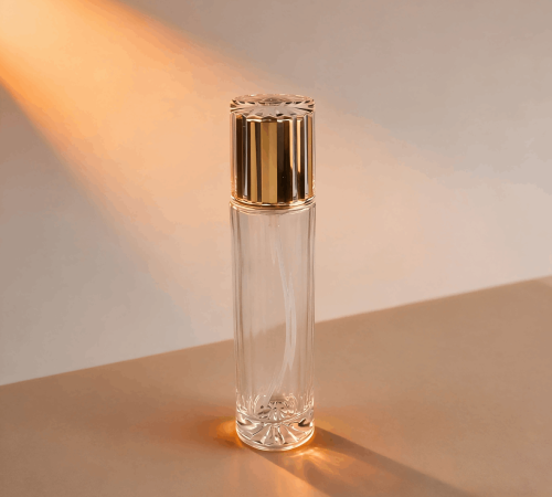 30‑50ml Vertical Cut Glass Pump Bottle