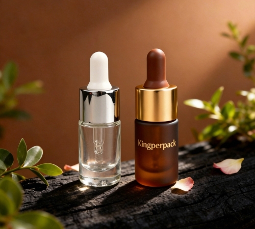 10‑15ml Mini Cylinder Glass dropper Bottle