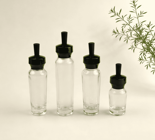 30‑100ml Curved‑Shoulder dropper Bottle