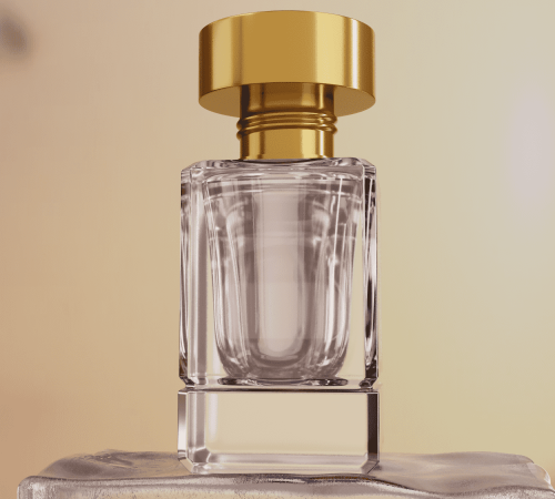 30‑50ML Double‑Layer Square Heavy Base Perfume Glass Bottle