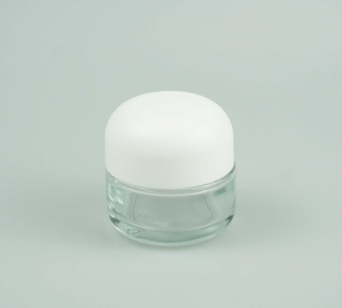 50ML Round Thick‑Wall Glass Cream Jar