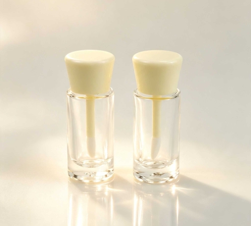 10‑15ML Clear Cylindrical Glass Lip Gloss Bottle