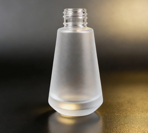 30‑100ML Frosted Tapered Conical Glass Bottle
