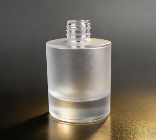 100‑150ML Base‑Thickened Frosted Cylindrical Glass Bottle