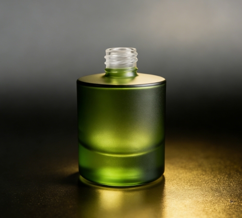 120ML Thick‑Base Full Frosted Cylindrical Glass Bottle