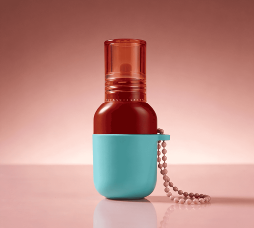 8‑15ML Color‑Block Portable Lip Gloss Bottle