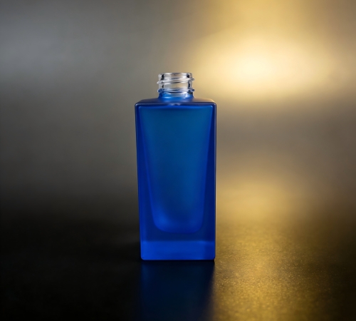 60‑120ML Deep Recessed Square Glass Bottle