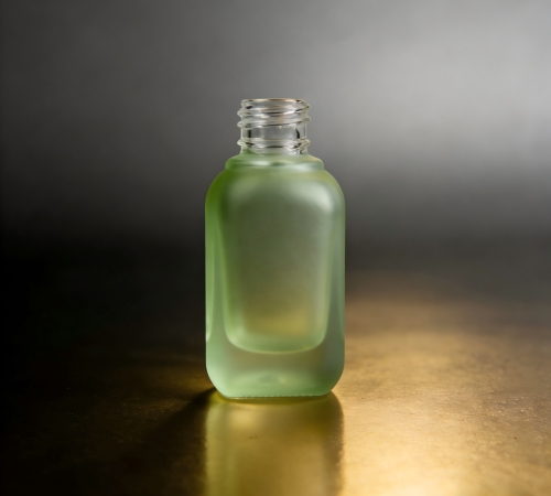 50‑60ML Rounded Square Glass Bottle