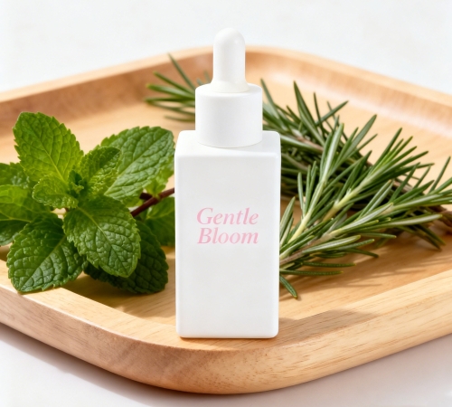 30ml Minimalist Square Glass dropper Bottle