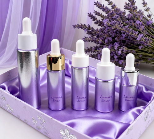 5‑30ml Cylindrical Glass dropper Bottle Set