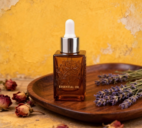 30ml Amber Square Glass dropper Bottle