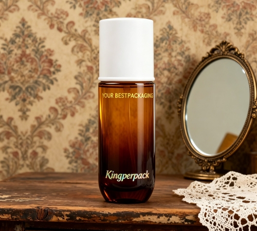 100ml Curved‑Bottom Lotion Glass Bottle