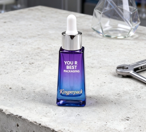 30ml Trapezoidal Square dropper Glass Bottle