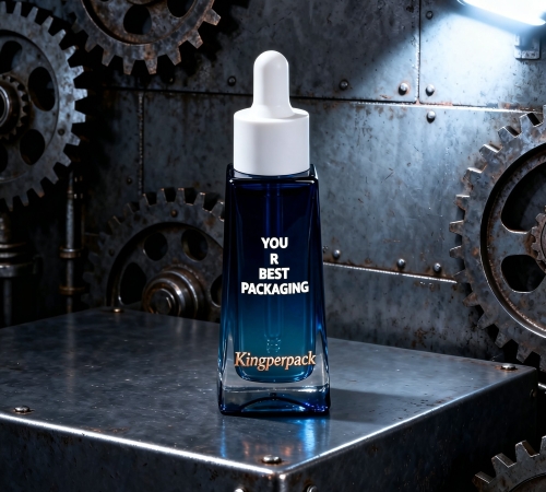 30ml Trapezoidal Square White‑Top dropper Bottle