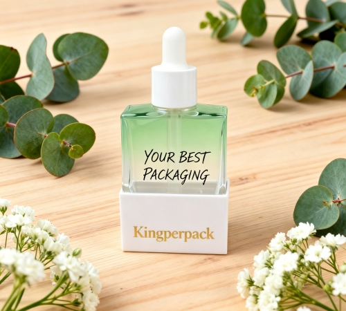 30ml Square Glass dropper Bottle With Base Stand