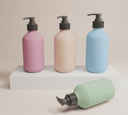 Multi‑Size Matte Soft‑Touch PET Lotion Pump Bottles