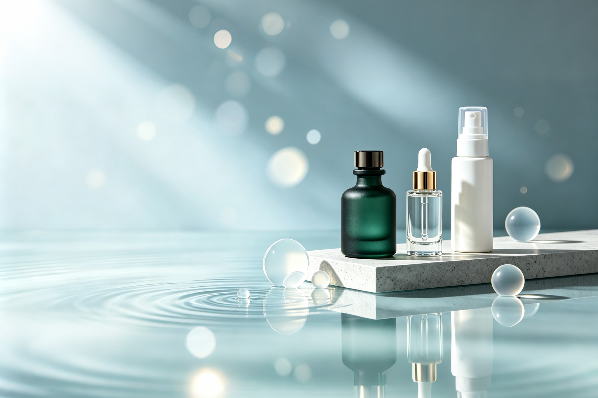 Luxury Custom Cosmetic Glass Packaging: Printing, Spray Coating & Hot Stamping Reshape Beauty Brand Experience