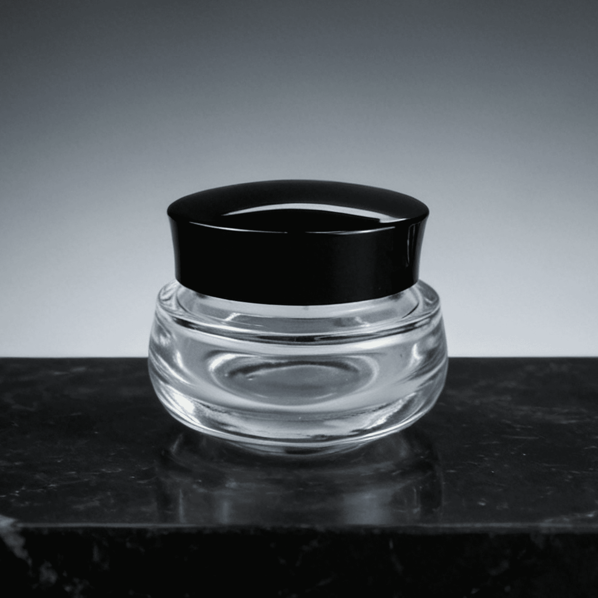 60‑120ml Waisted Cylinder Glass Skincare Set