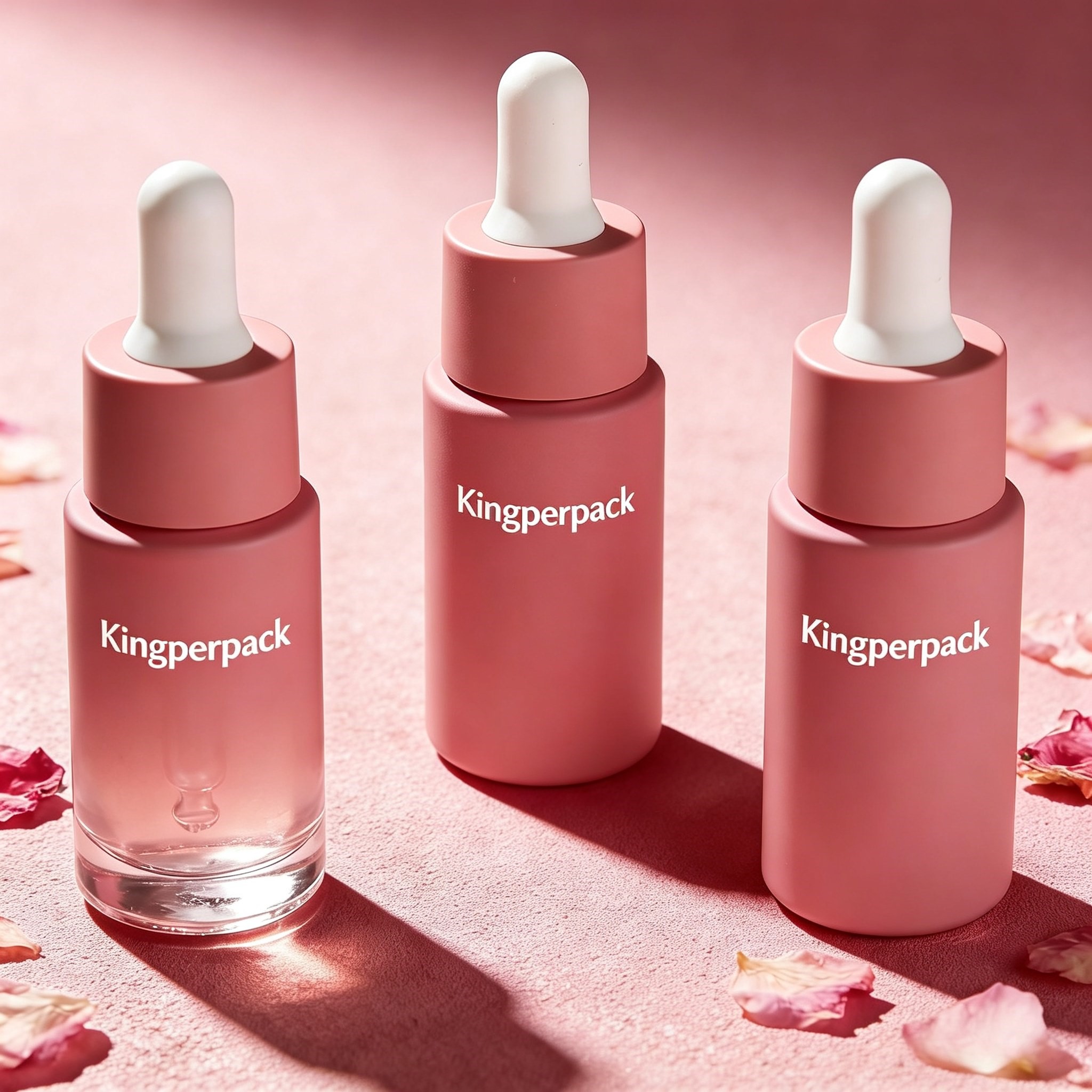 5‑30ml Slim Cylindrical Glass dropper Bottles