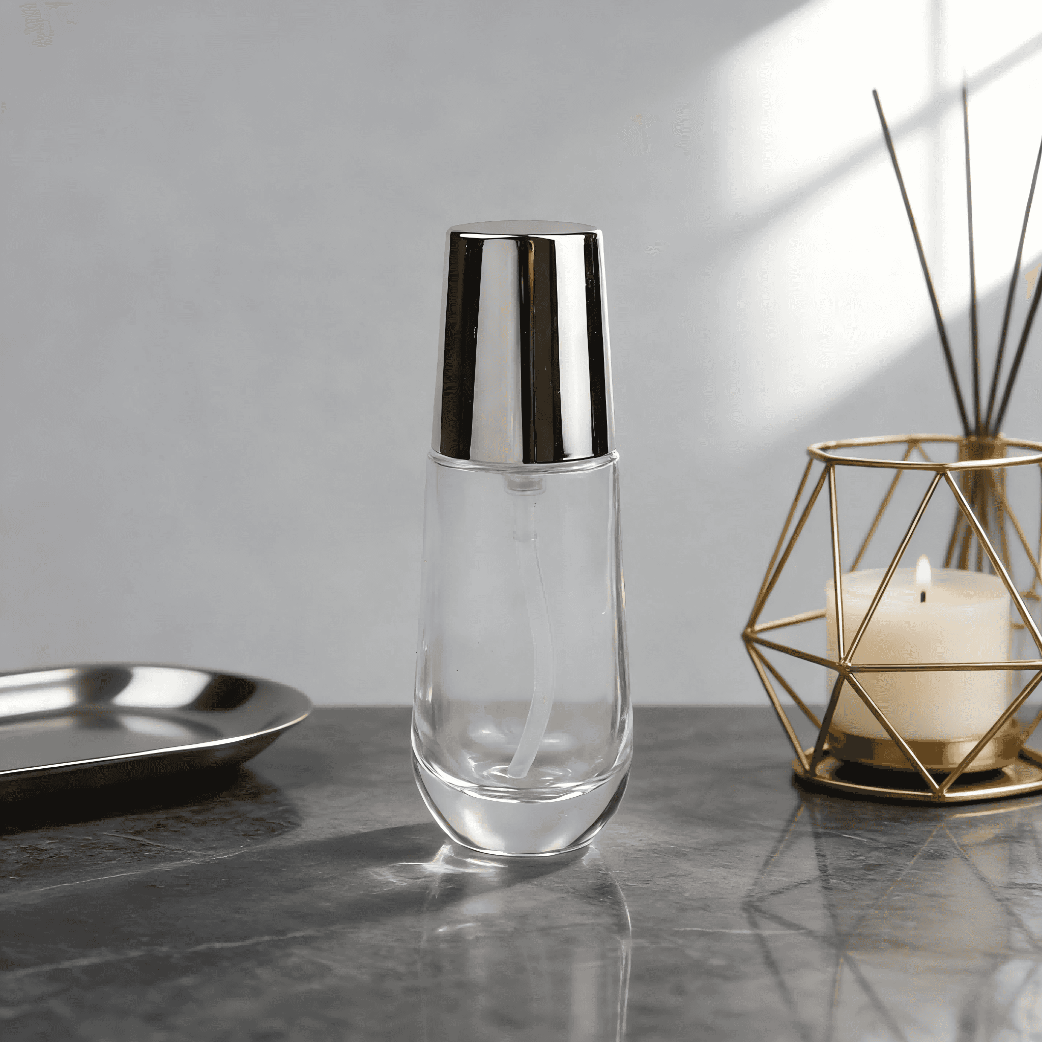 30‑120ml Teardrop Glass Bottle Set