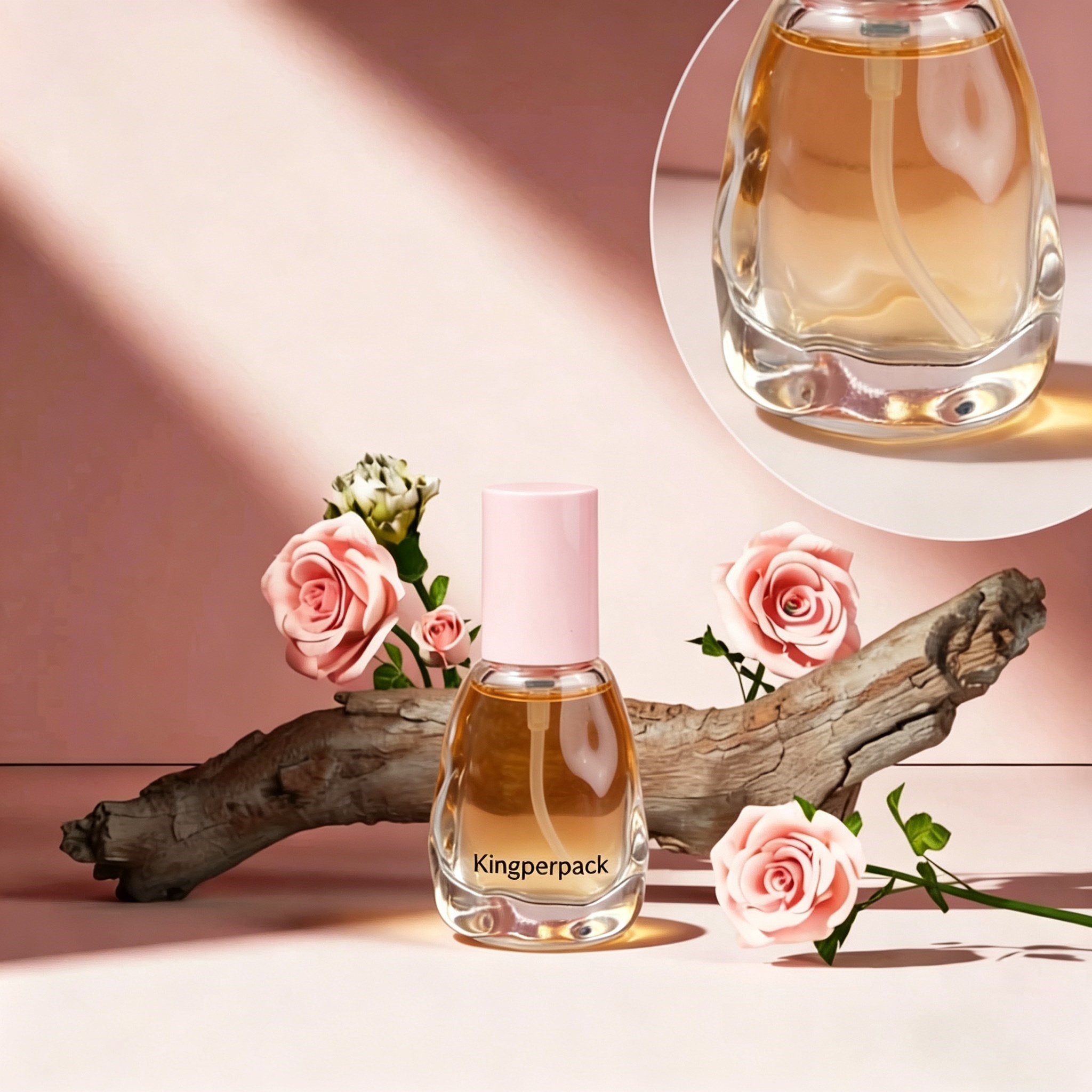 30‑40ml Irregular Shape Glass Spray Bottle