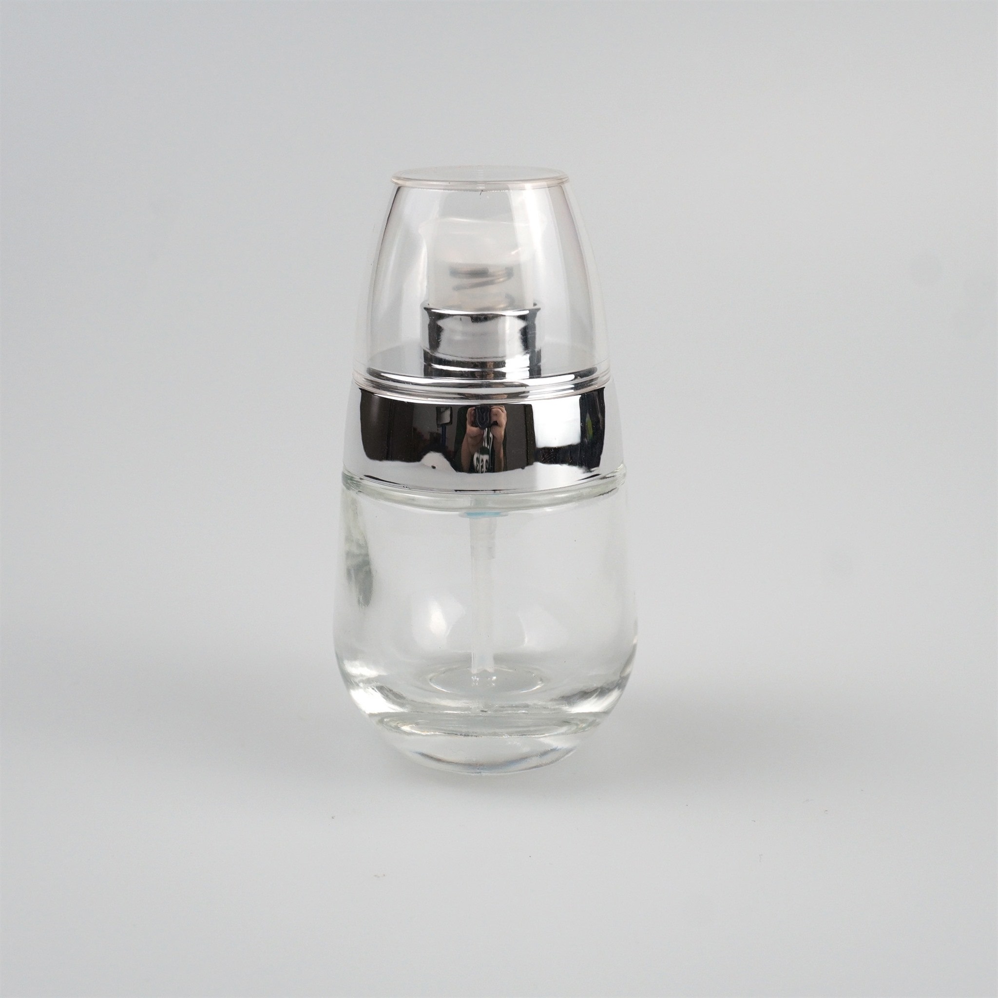 30‑35ml Bulb‑Shaped Glass Foundation & Serum Bottle
