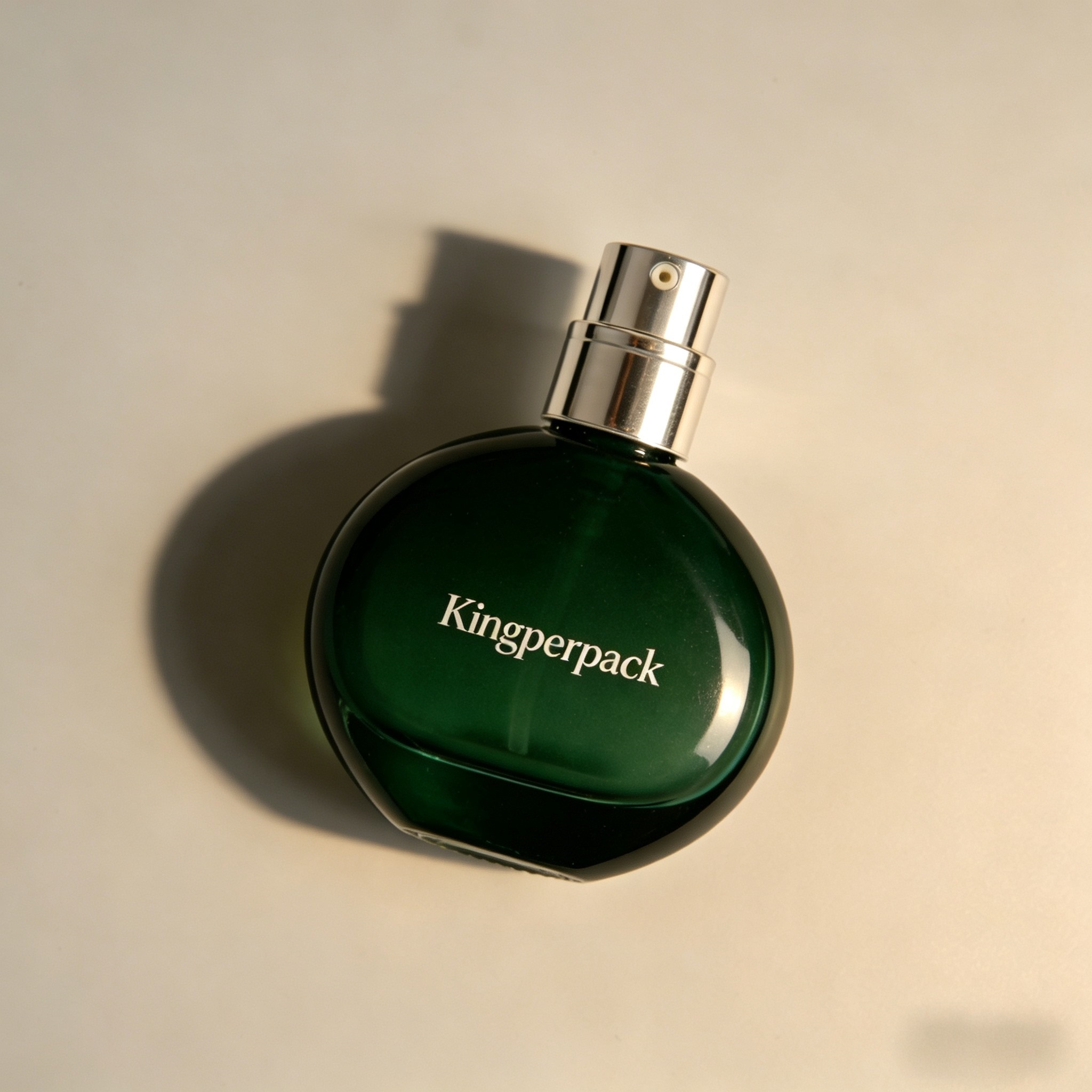 50‑60ml Flat Round Oval Perfume Spray Glass Bottle 