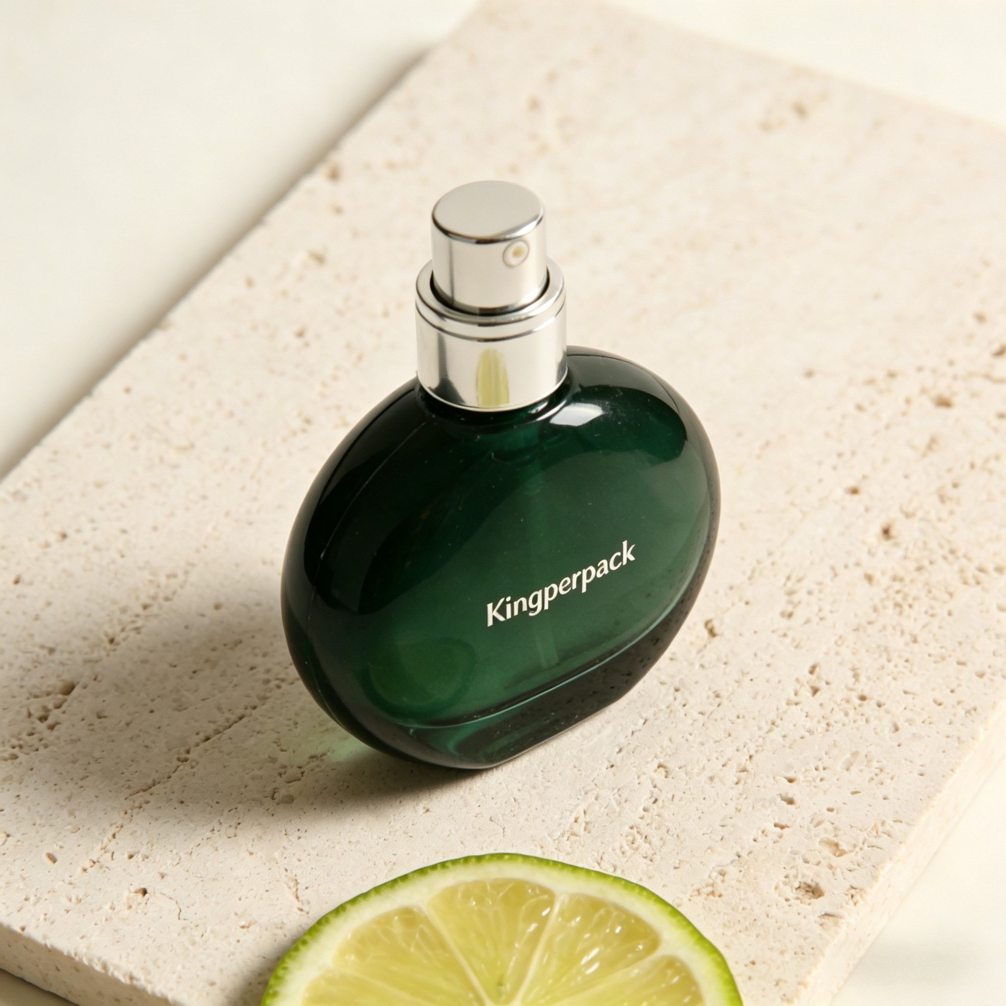 50‑60ml Flat Round Oval Perfume Spray Glass Bottle 