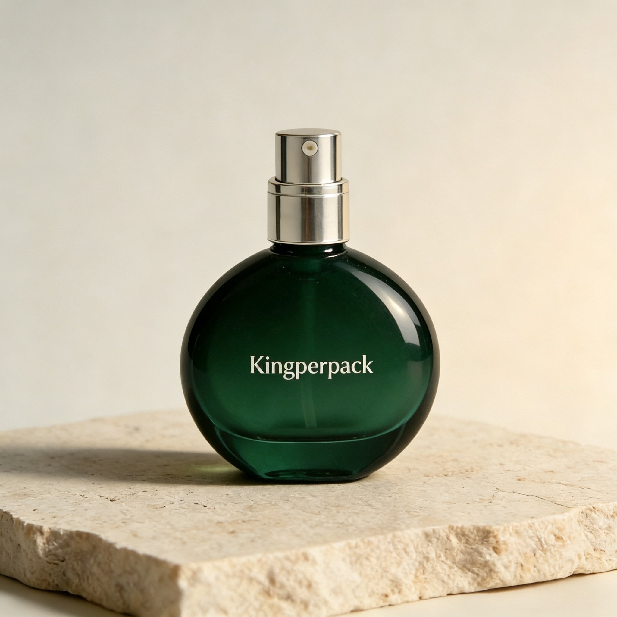 50‑60ml Flat Round Oval Perfume Spray Glass Bottle 