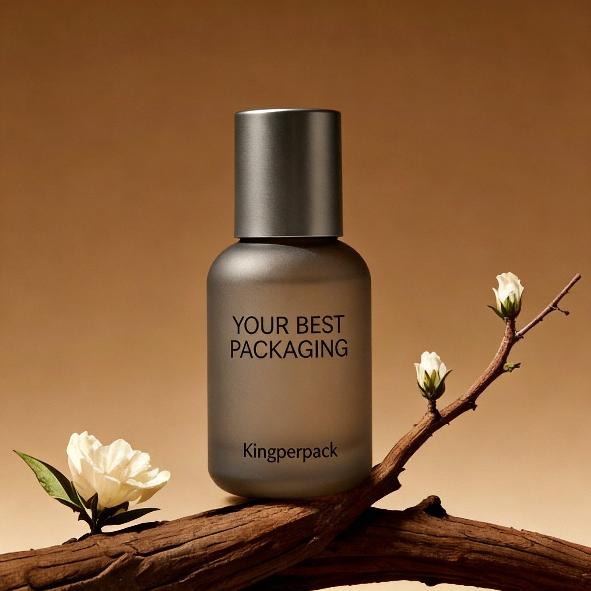 30‑60ml Short Bulb Glass Serum Bottle 