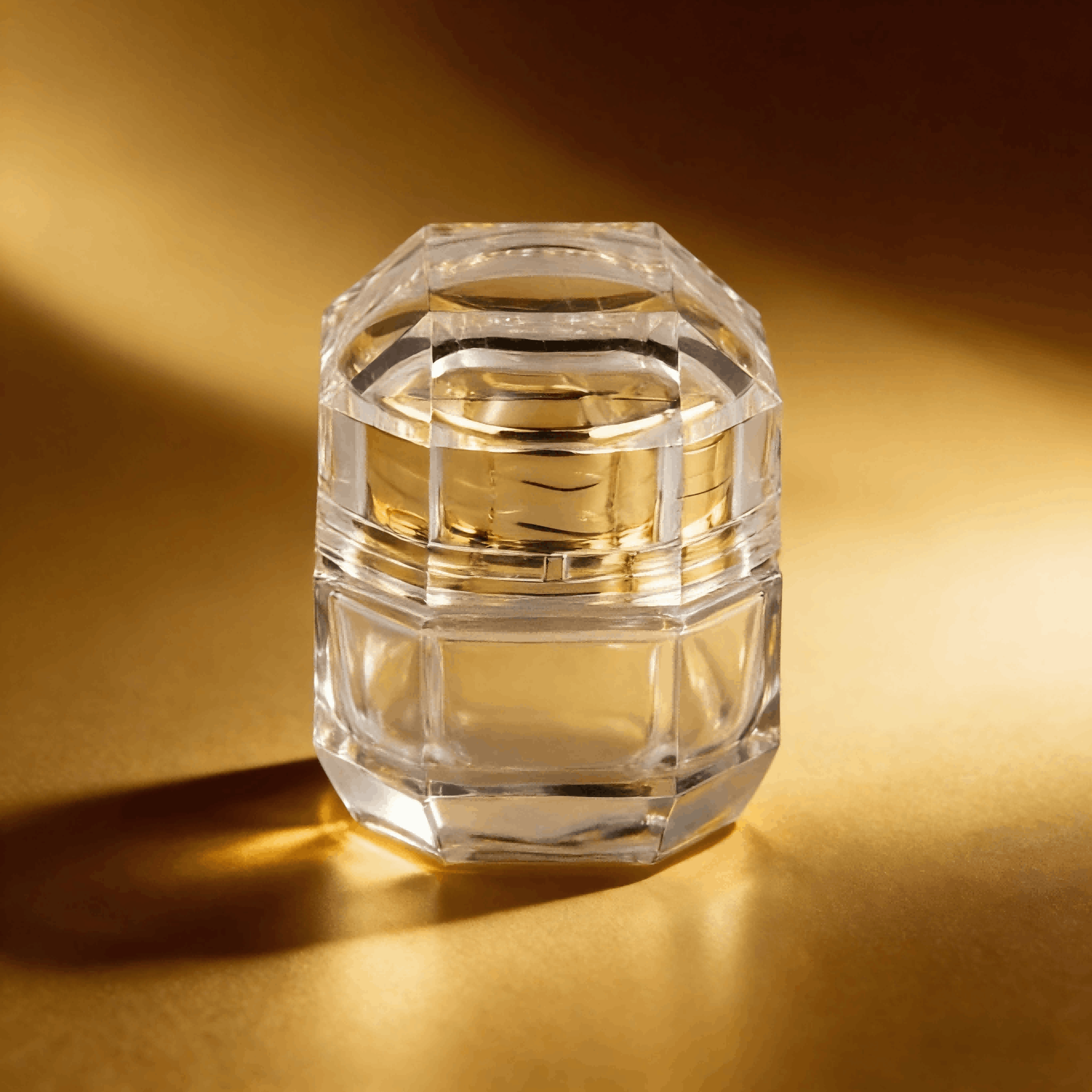 30‑100ml / 30‑50g Faceted Crystal Glass Set 