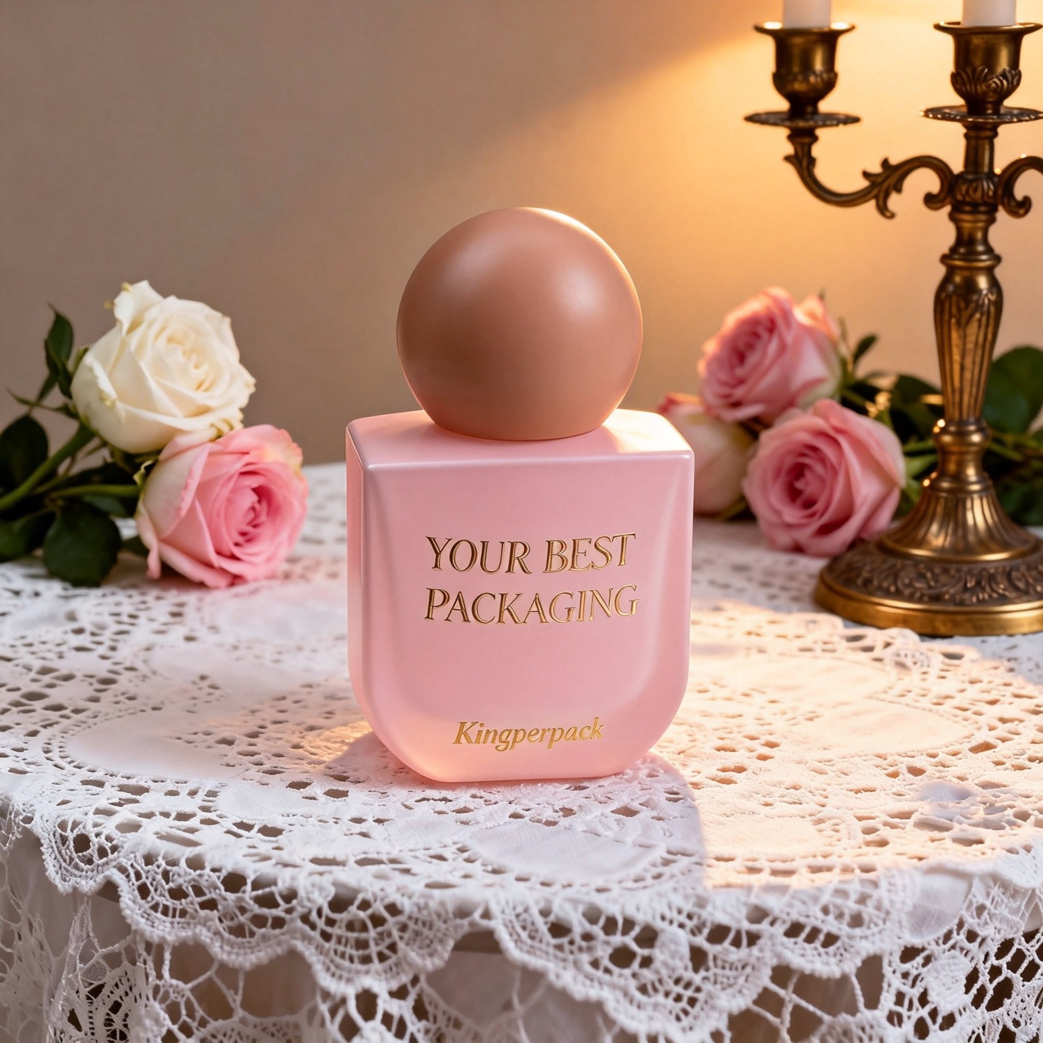 50‑100ml Sphere Cap Perfume Glass Bottle