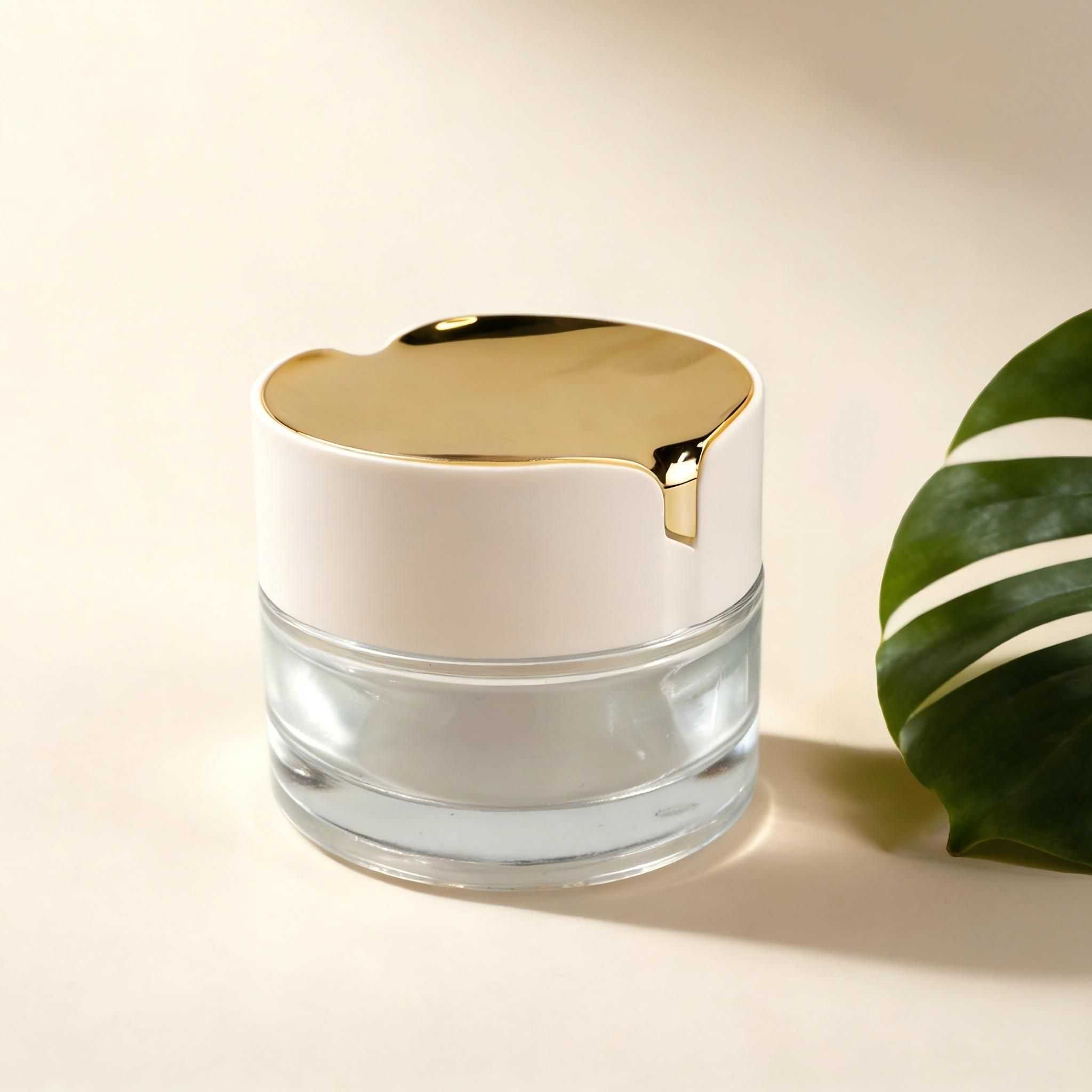 30‑120ml / 30‑50g Cylinder Glass Bottle & Jar Set