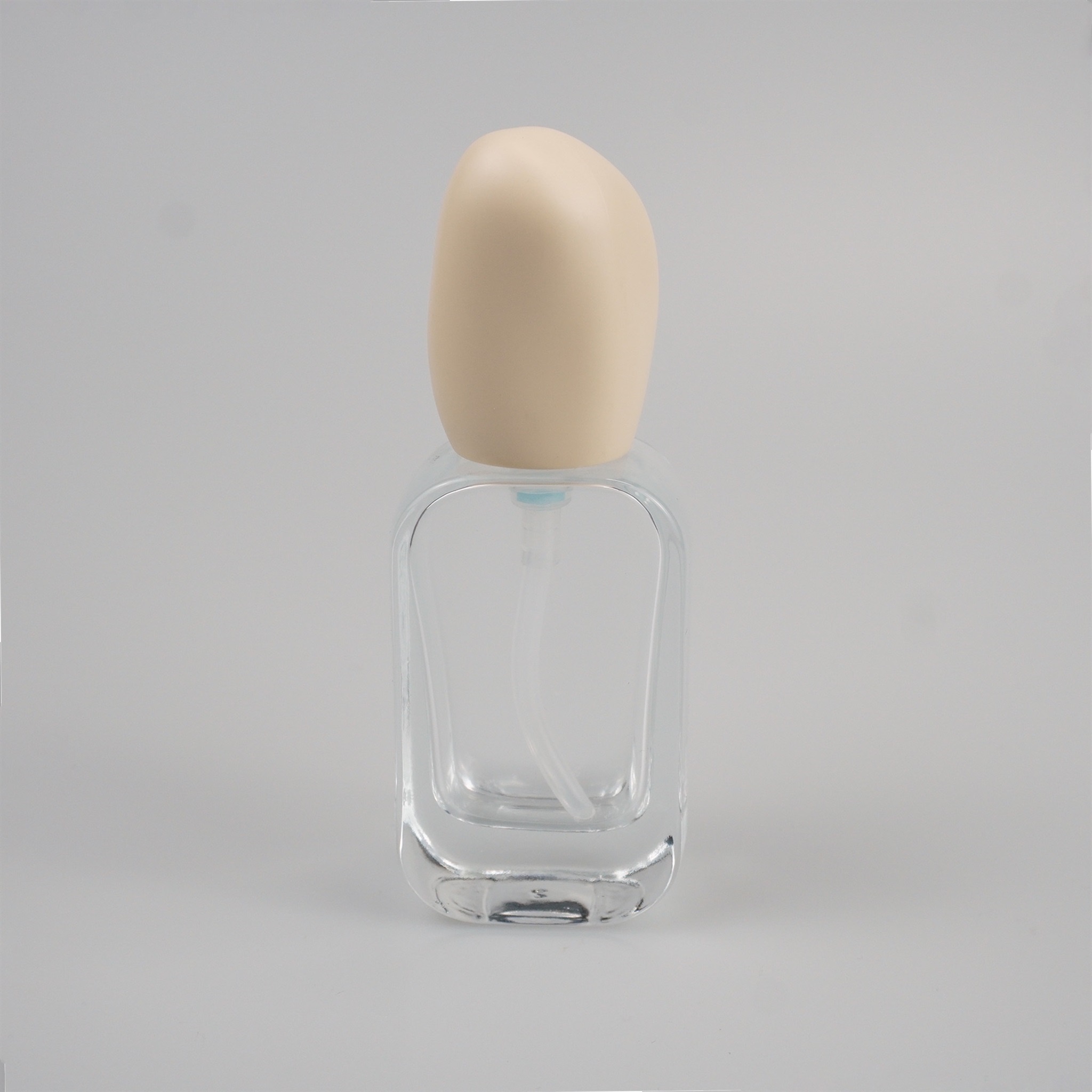 30‑100ml Irregular Oval Cap Perfume Glass Bottle