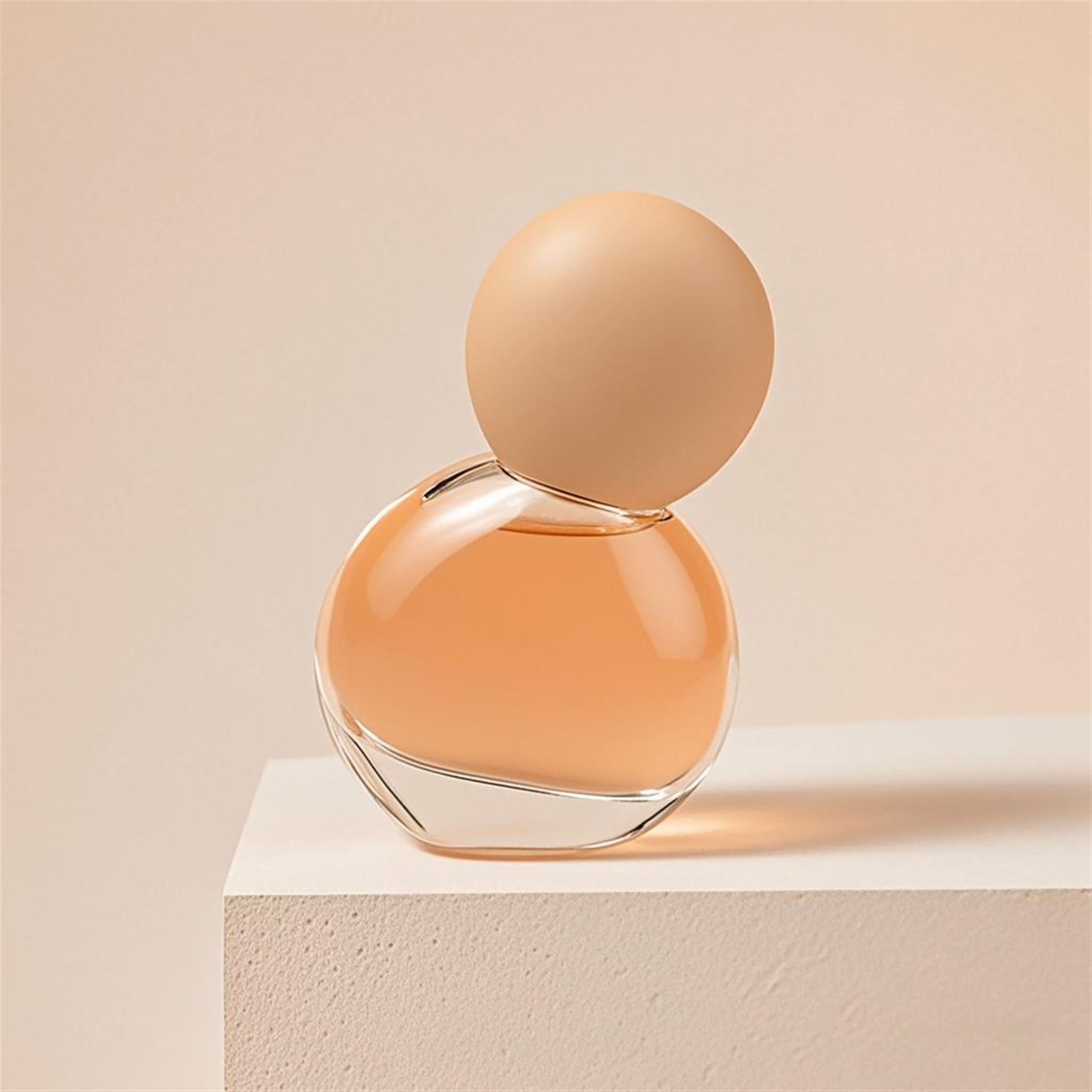 30‑60ml Orb Round Perfume Glass Bottle With Big Sphere Cap