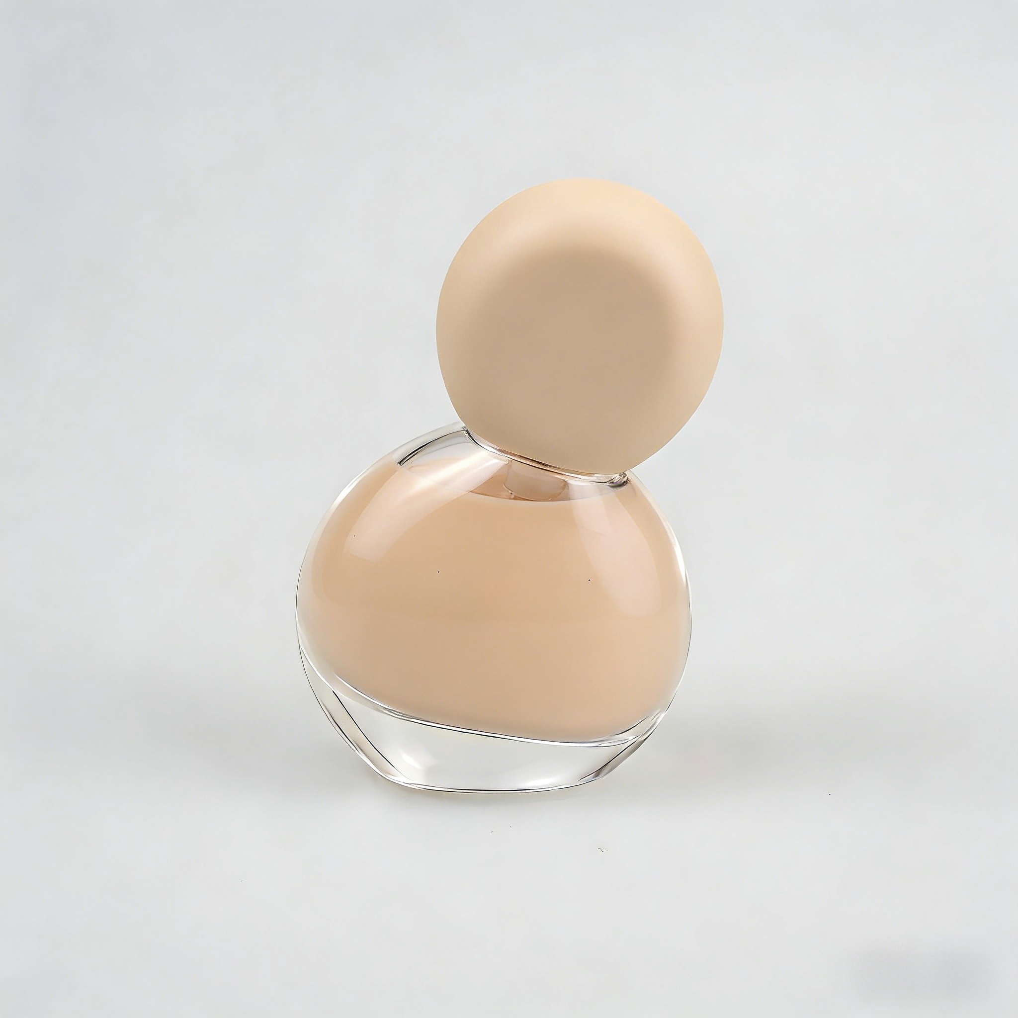 30‑60ml Orb Round Perfume Glass Bottle With Big Sphere Cap