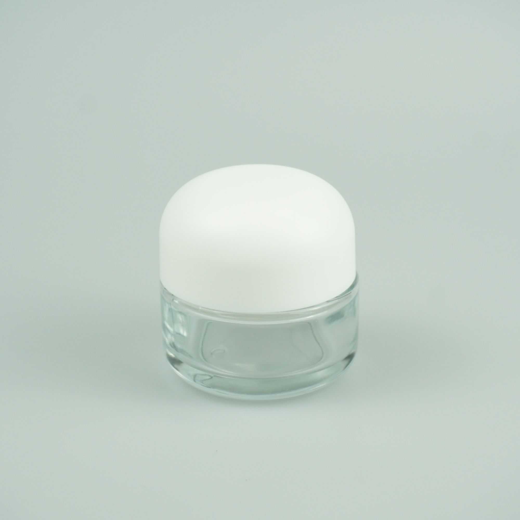 50ML Round Thick‑Wall Glass Cream Jar