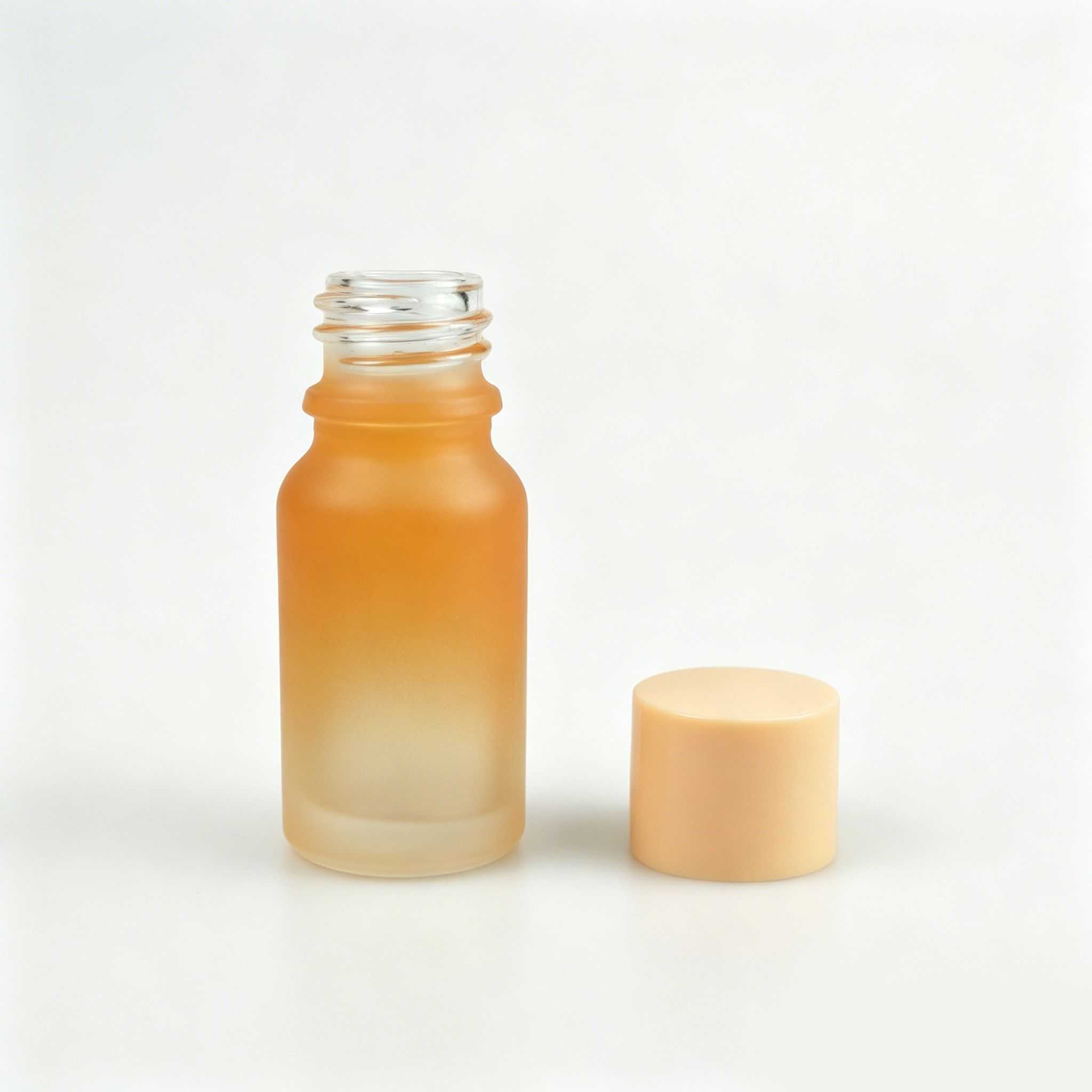 10‑30ML Short‑Shoulder Clear Glass Serum Bottle
