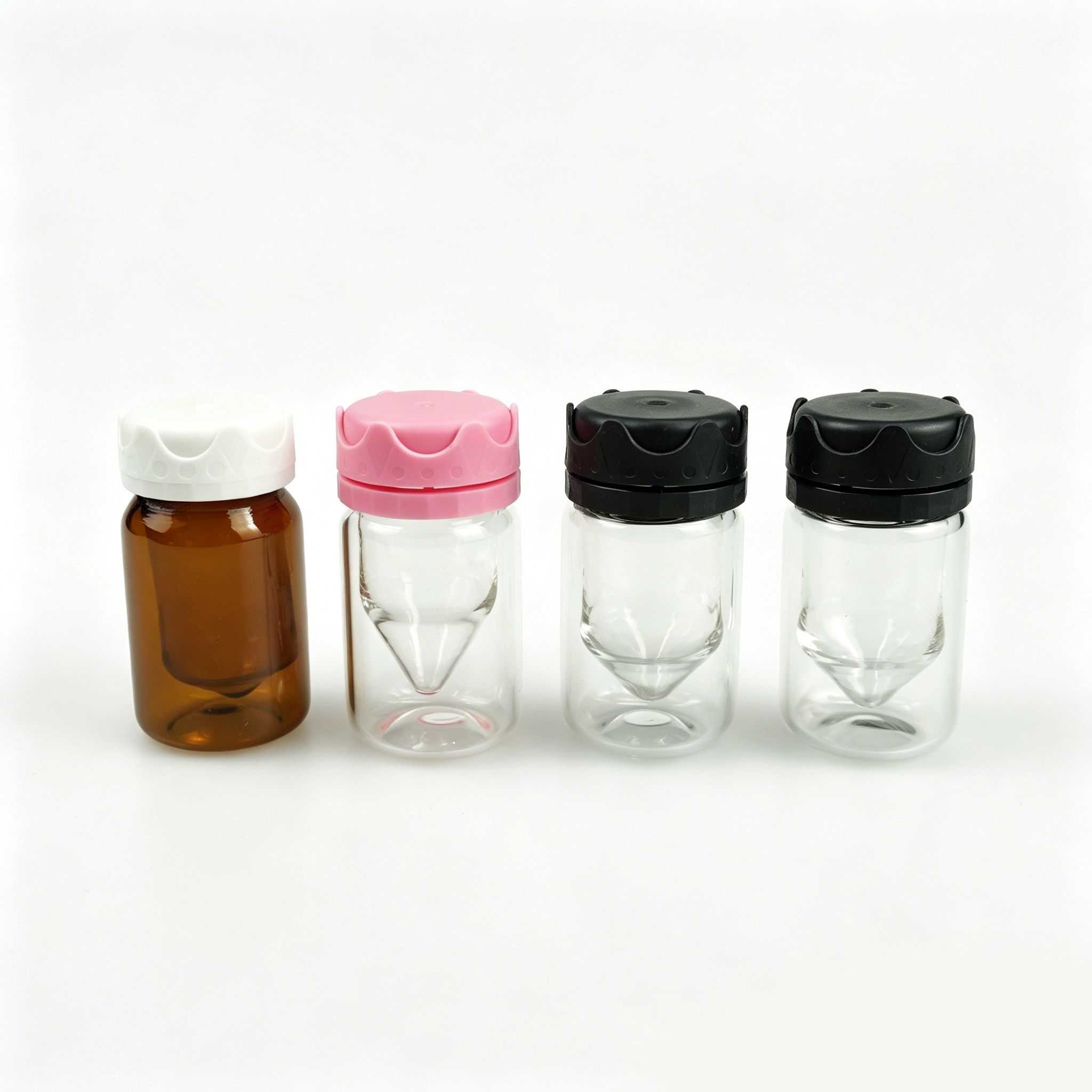 15‑50ML Separate‑Storage Glass Capsule Bottle