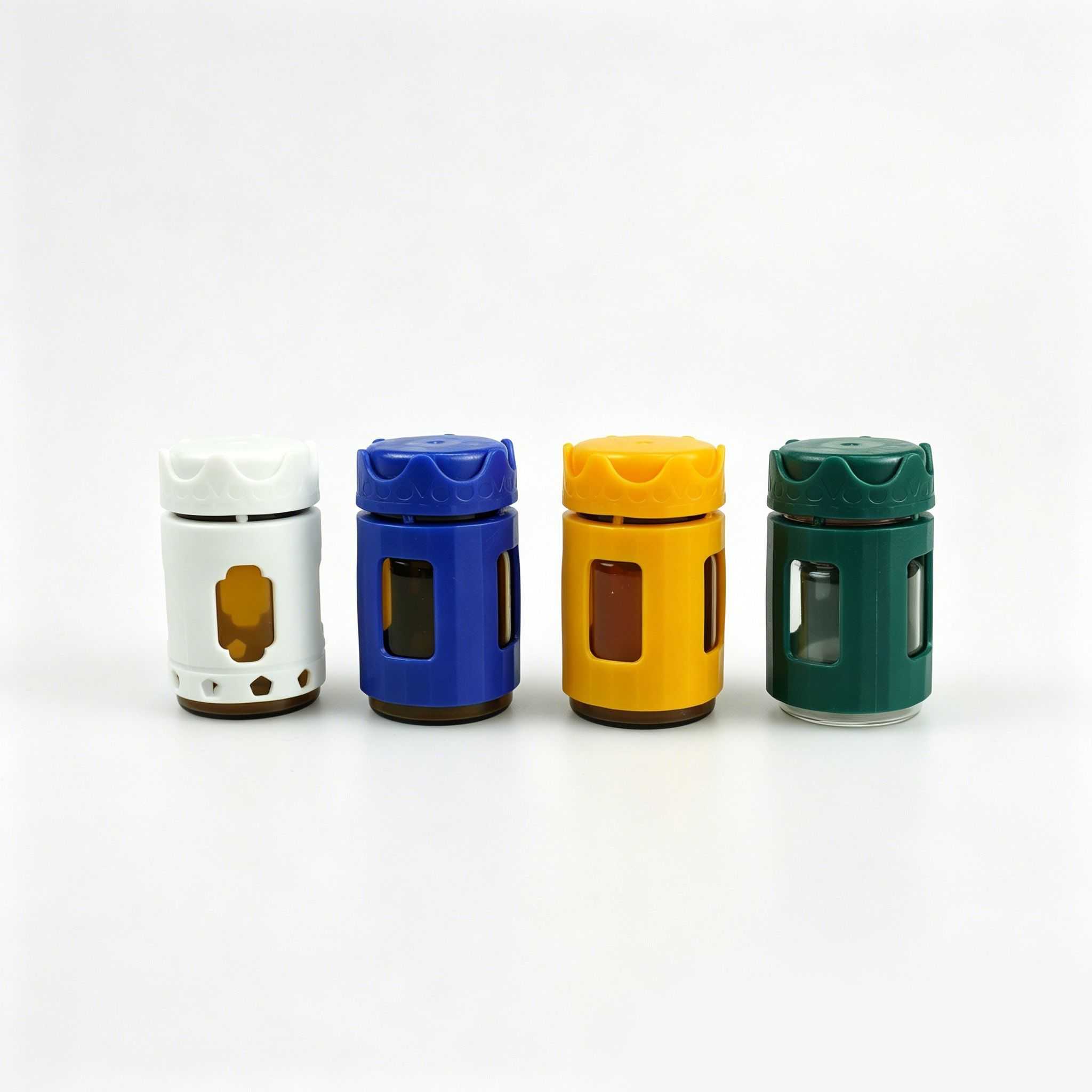 15‑50ML Separate‑Storage Glass Capsule Bottle