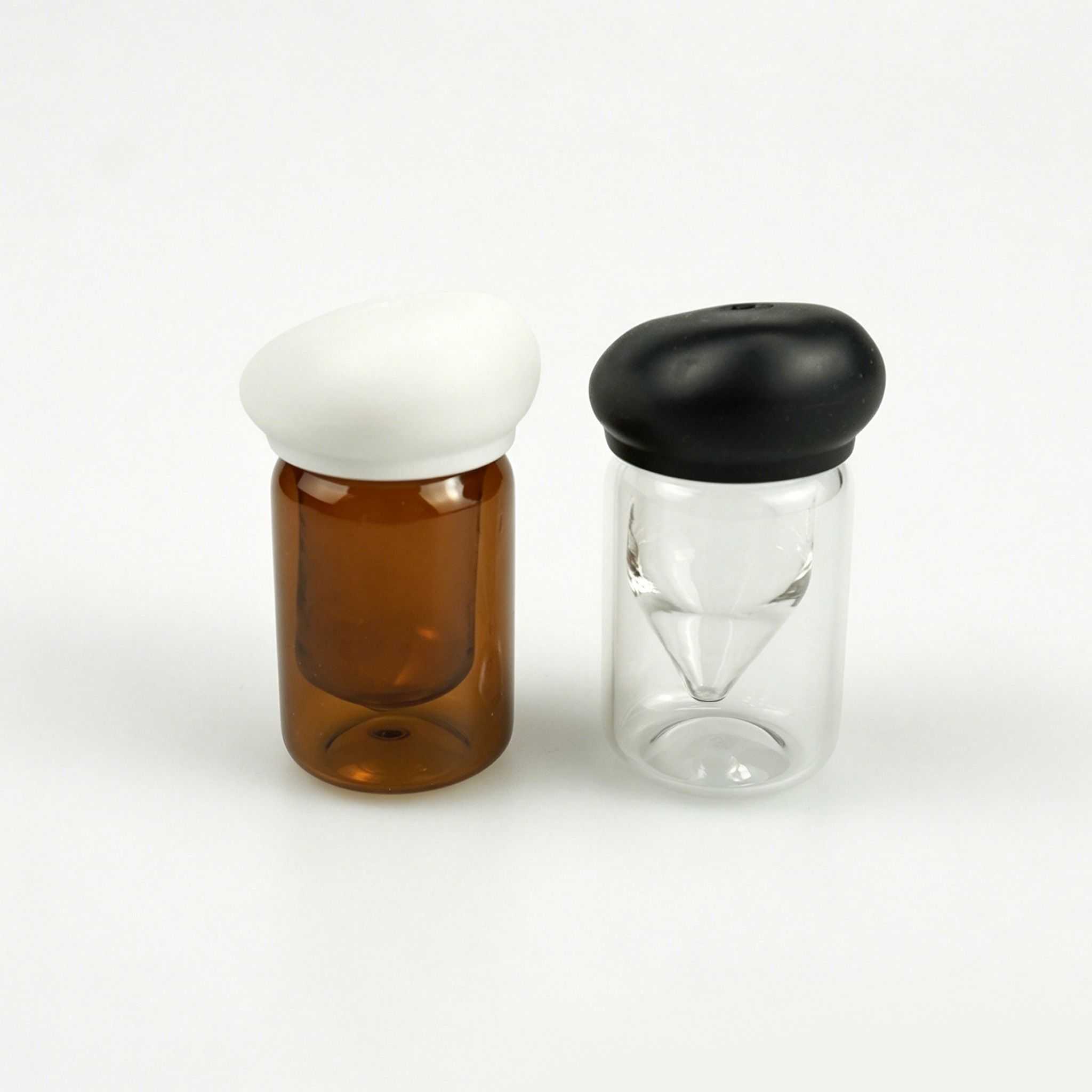 10‑40ML Double‑Wall Separate‑Storage Glass Vial