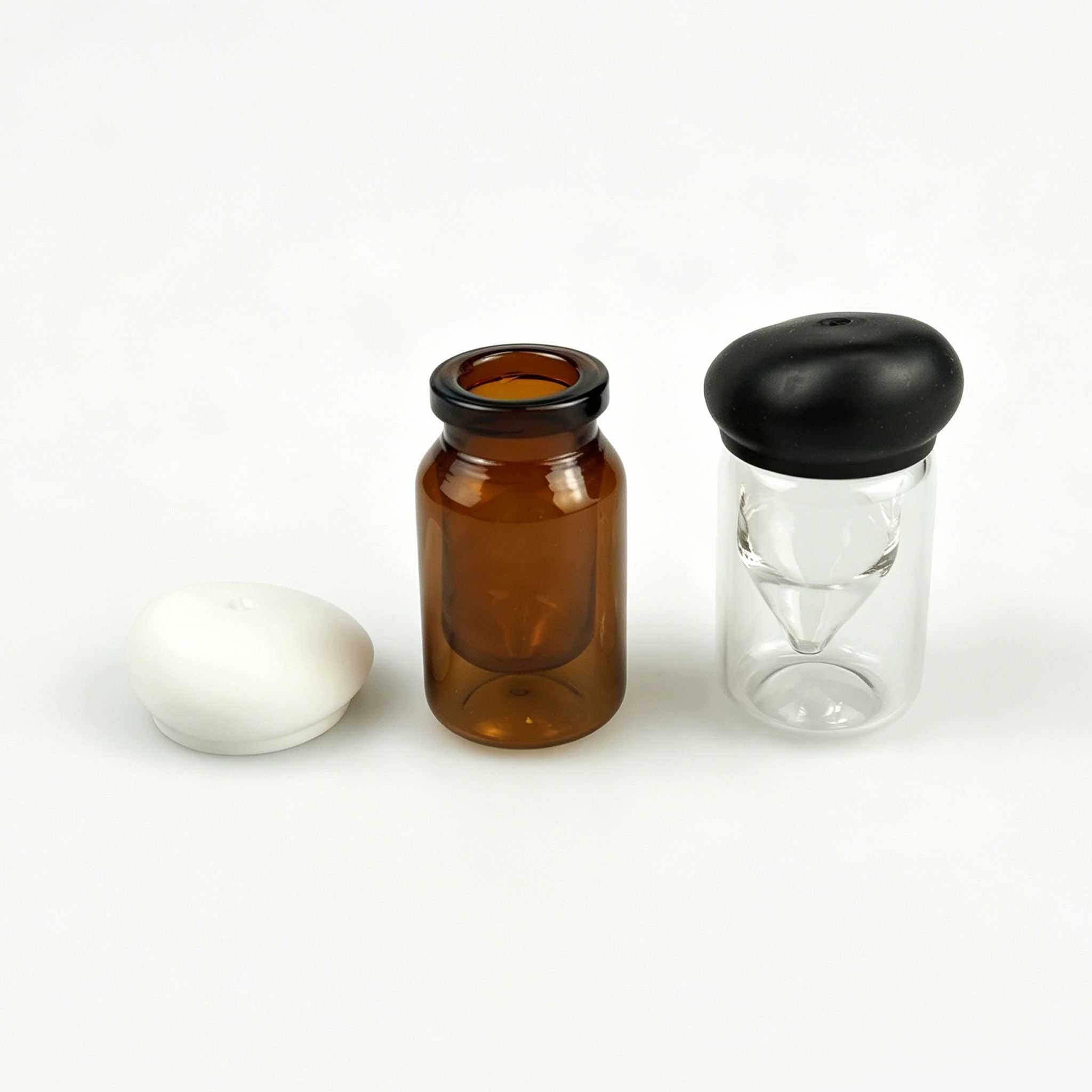 10‑40ML Double‑Wall Separate‑Storage Glass Vial