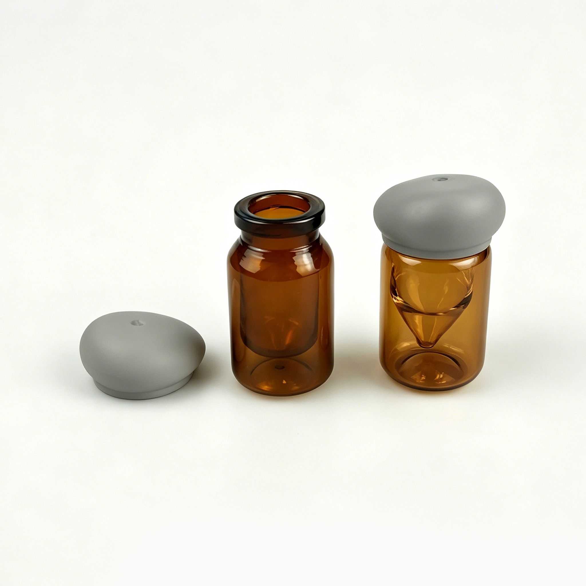 10‑40ML Double‑Wall Separate‑Storage Glass Vial
