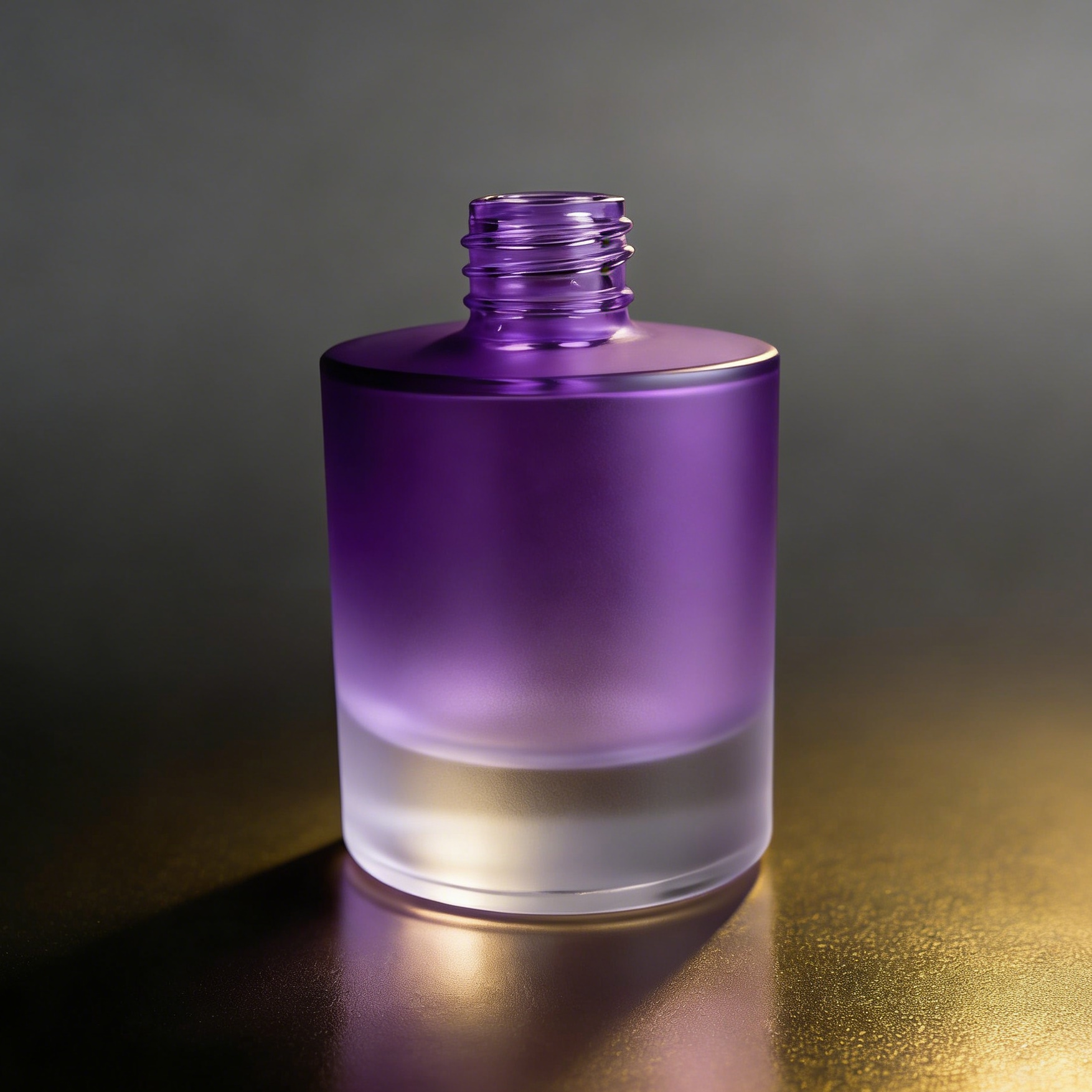 100‑150ML Base‑Thickened Frosted Cylindrical Glass Bottle