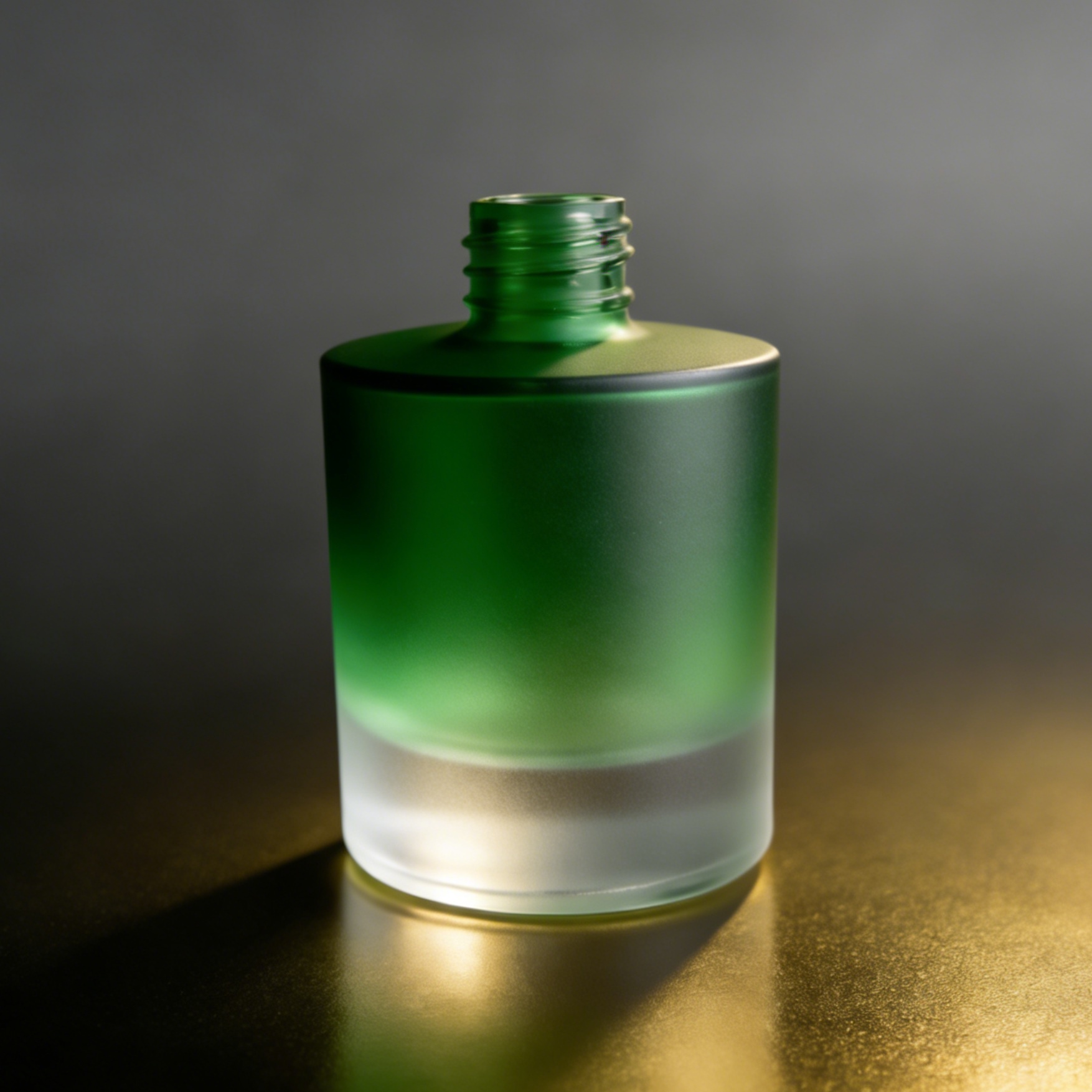 100‑150ML Base‑Thickened Frosted Cylindrical Glass Bottle