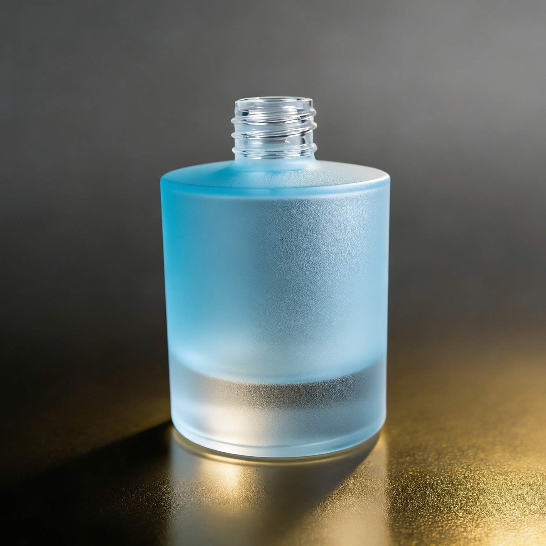 100‑150ML Base‑Thickened Frosted Cylindrical Glass Bottle