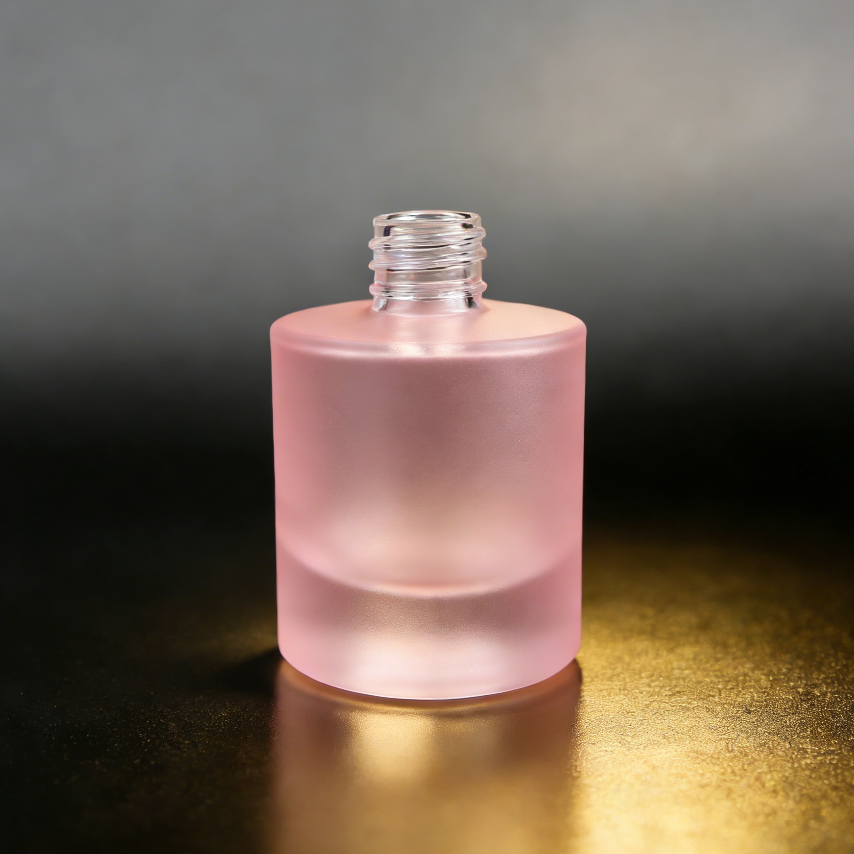 120ML Thick‑Base Full Frosted Cylindrical Glass Bottle