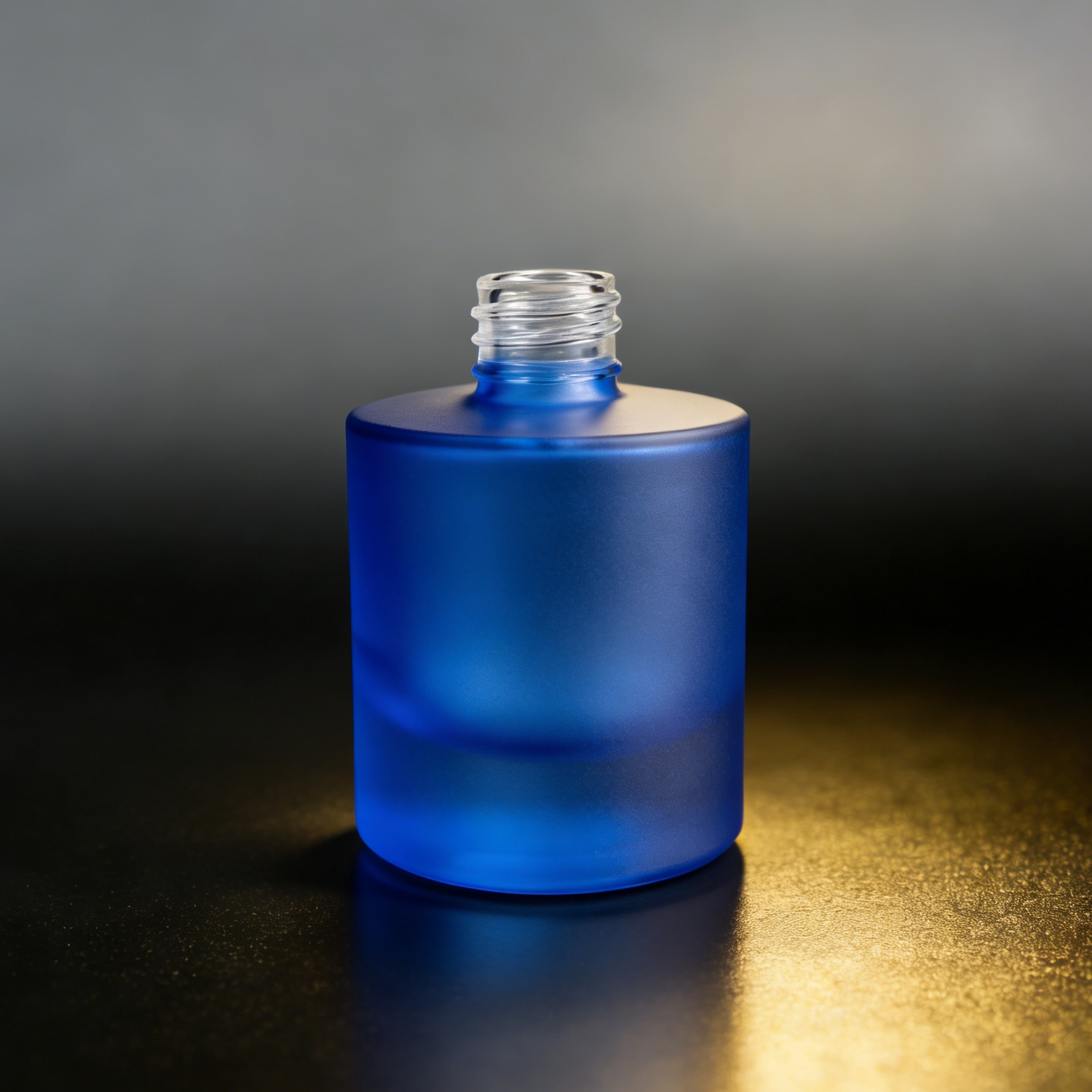 120ML Thick‑Base Full Frosted Cylindrical Glass Bottle