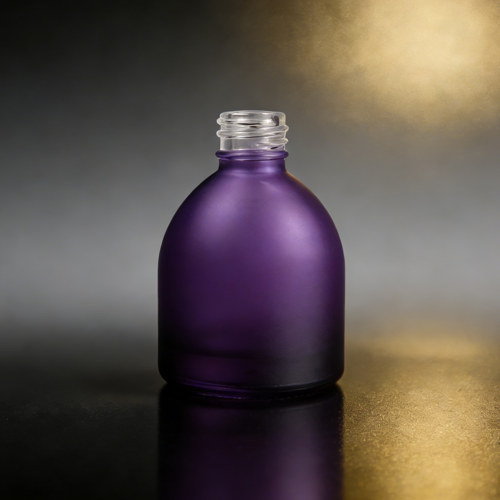 150ML Bulb‑Shape Frosted Glass Diffuser Bottle