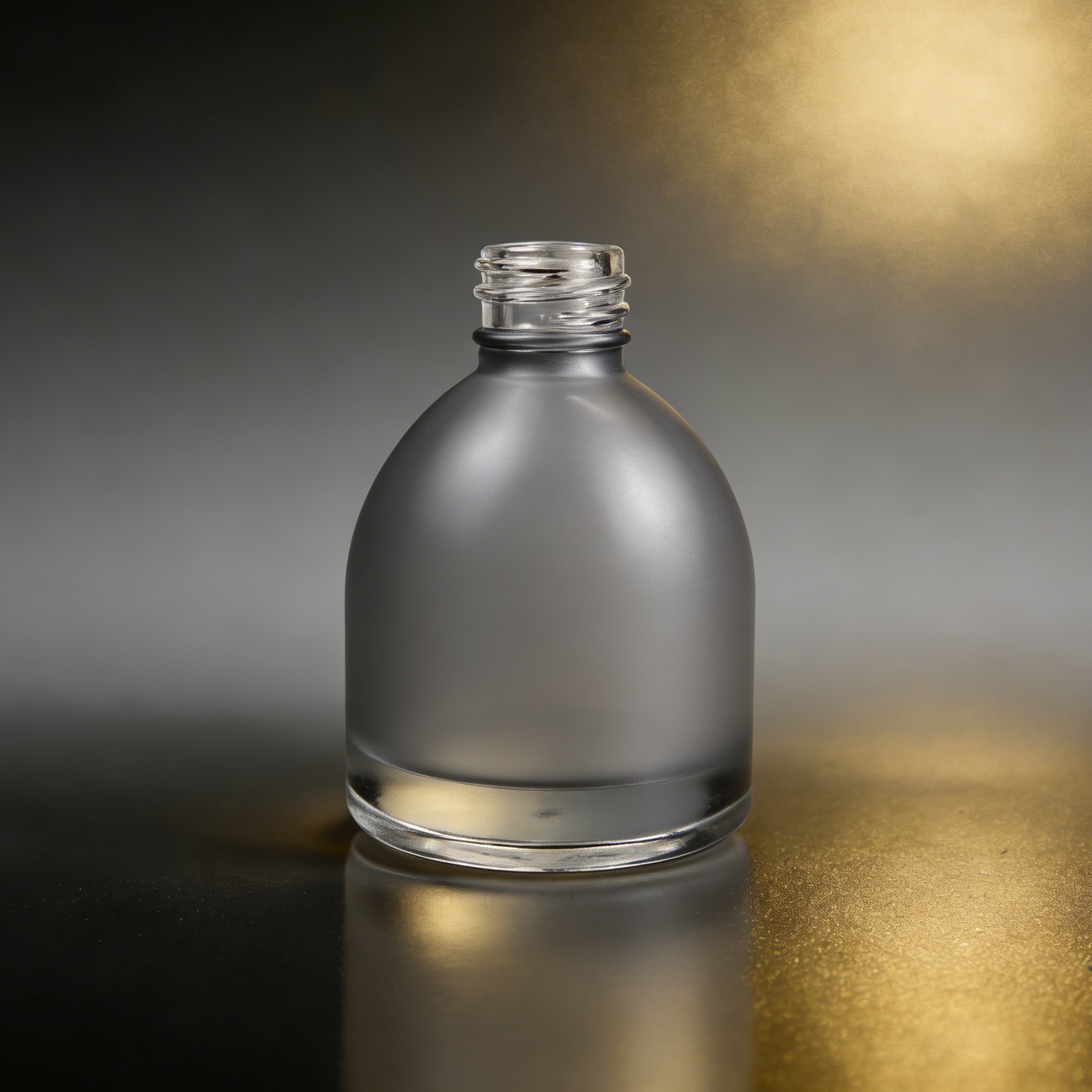 150ML Bulb‑Shape Frosted Glass Diffuser Bottle